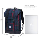 KAUKKO Lightweight Outdoor Daypack,Casual Travel Backpack Laptop backpack for 15" (6 - 13 - black)