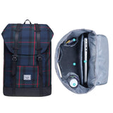 KAUKKO Lightweight Outdoor Daypack,Casual Travel Backpack Laptop backpack for 15" (6 - 13 - black)