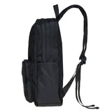 KAUKKO Nylon Travel Laptop Backpack for Men Women Work Casual Back Pack Daypack Fits 14" Laptop - Black