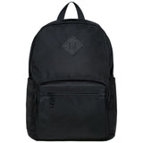 KAUKKO Nylon Travel Laptop Backpack for Men Women Work Casual Back Pack Daypack Fits 14" Laptop - Black