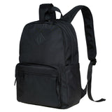KAUKKO Nylon Travel Laptop Backpack for Men Women Work Casual Back Pack Daypack Fits 14" Laptop - Black