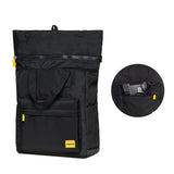 KAUKKO Stylish and Practical Laptop Backpack for Shopping, Traveling and Commuting Casual Daypack Fits 15" BLACK,17.7L