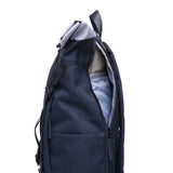 KAUKKO Stylish Oxford Fabric Backpack Travel Rucksack lightweight Hiking Bag Satchel(KF07 - black white)