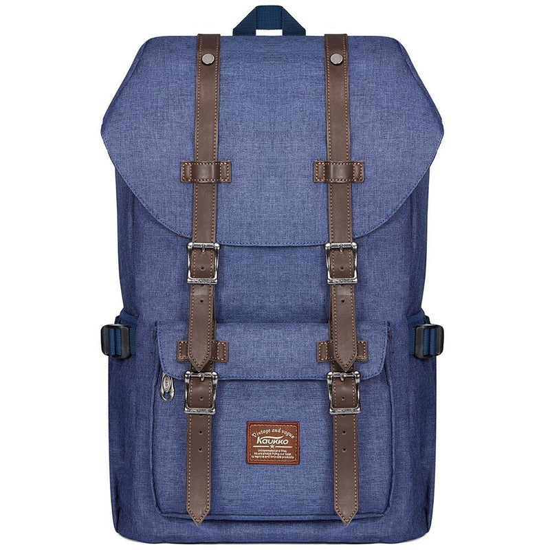 KAUKKO Travel Laptop Backpack Outdoor Rucksack Causal backpack Fits 15.6"(Oxford Blue)