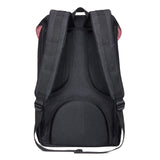 KAUKKO Travel Laptop Backpack, Outdoor Rucksack, School backpack Fits 15.6(Linen Black)