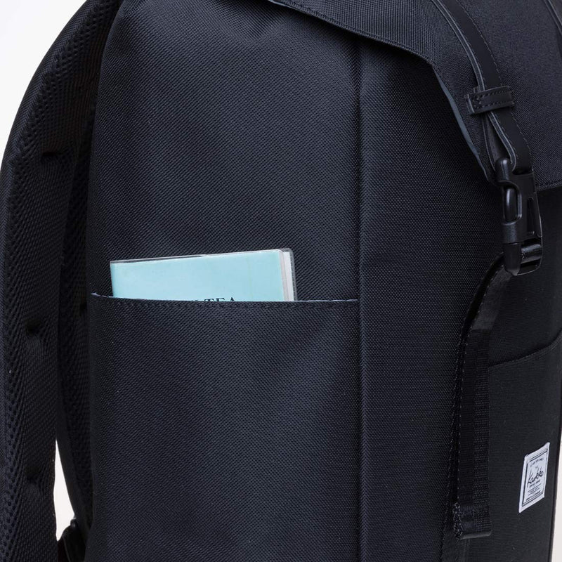 KAUKKO Vintage Casual polyster and Leather Rucksack Backpack