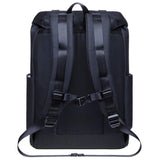 KAUKKO Vintage Casual polyster and Leather Rucksack Backpack
