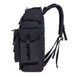 KAUKKO Vintage Casual polyster and Leather Rucksack Backpack