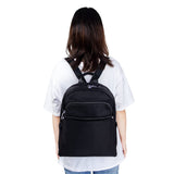 KAUKKO Women Fashion Travel Bags Business Work Bag College Laptop Bookbag (01 - BLACK)