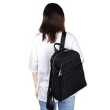 KAUKKO Women Fashion Travel Bags Business Work Bag College Laptop Bookbag (01 - BLACK)