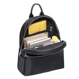 KAUKKO Women Fashion Travel Bags Business Work Bag College Laptop Bookbag (01 - BLACK)