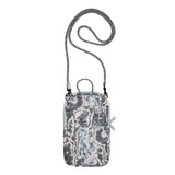 KAVU Essential Case Zip Crossbody Wallet with Rope Strap - Motion Undertow