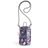 KAVU Essential Case Zip Crossbody Wallet with Rope Strap, Winter Bliss