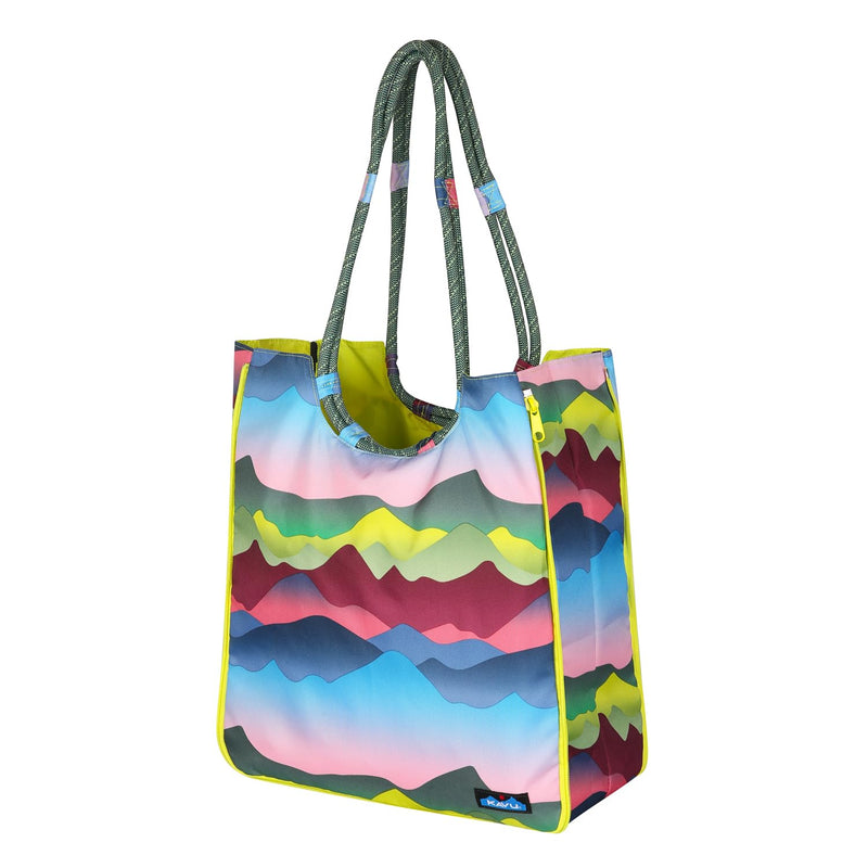 KAVU Market Bag Large Tote, Mountain Fade