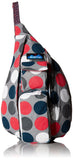 KAVU Mini Rope Bag Cotton Crossbody Sling, Got Dots