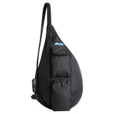 KAVU Mini Rope Sack Sling Crossbody Backpack, Blackout
