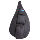 KAVU Mini Rope Sack Sling Crossbody Backpack, Blackout