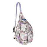 KAVU Mini Rope Sack Sling Crossbody Backpack - Succulents