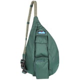 KAVU Mini Rope Sling Pack with Adjustable Rope Shoulder Strap, Evergreen