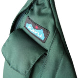 KAVU Mini Rope Sling Pack with Adjustable Rope Shoulder Strap, Evergreen