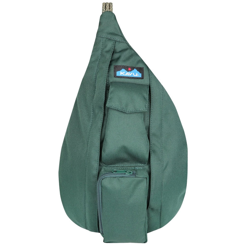 KAVU Mini Rope Sling Pack with Adjustable Rope Shoulder Strap, Evergreen