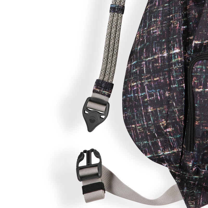 KAVU Mini Rope Sling Pack with Adjustable Rope Shoulder Strap, Tweedish