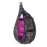 KAVU Mini Rope Sling Pack with Adjustable Rope Shoulder Strap, Tweedish