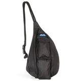 KAVU Mini Slingback Pack with Adjustable Rope Shoulder Strap, Black
