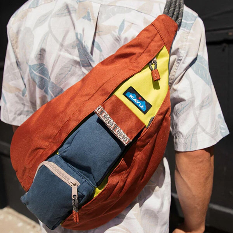 KAVU Original Rope Remix Bag Crossbody Backpack - Ramble Run