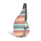 KAVU Original Rope Sling Pack with Adjustable Rope Shoulder Strap, November Stripe