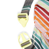 KAVU Original Rope Sling Pack with Adjustable Rope Shoulder Strap, November Stripe