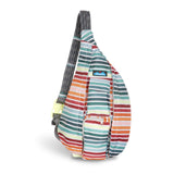 KAVU Original Rope Sling Pack with Adjustable Rope Shoulder Strap, November Stripe