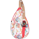 KAVU Paxton Pack Backpack Rope Sling Bag - Floral Coral