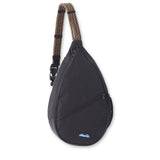 KAVU Paxton Pack Backpack Rope Sling Bag, Jet Black