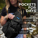 KAVU Rope Bag, Black,One Size