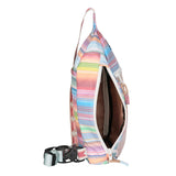 KAVU Yoho Sling Semi Padded Sling Pack Rucksack - Rainbow Run