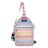 KAVU Yoho Sling Semi Padded Sling Pack Rucksack - Rainbow Run
