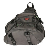 Kawei Knight Large Sling Bag Laptop Backpack Cross Body Messenger Bag Shoulder Travel Rucksack (A-Black)