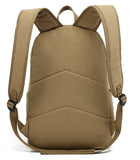 kayond Casual Style Lightweight canvas Laptop Bag/Durable Travel backpacks/Rucksack for Men&Women/Fashion Backpack Fits 15 inch Notebook (Khaki)