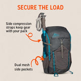 Kelty Asher 35L hiking backpack - feature detail