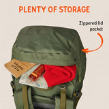 Kelty Asher 65L hiking backpack - alternate angle