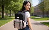 Kelty Canvas Laptop Backpack 25L - size and feature view