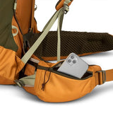 Kelty Glendale 65L to 105L Internal Frame Backpack - Multi-day Backpacking Thru Hiking Pack, Adjustable Suspension, Customized Fit (Cathay Spice, 65L)