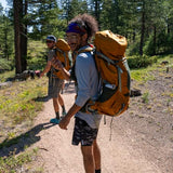 Kelty Glendale 65L backpack - loaded feature view