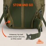 Kelty | Redwing Traveler 40L Backpack, Travel Pack - Burnt Olive