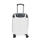 Kenneth Cole Reaction Flying Axis 20" Hardside Expandable 8 - Wheel Spinner Carry - On Suitcase, Coconut White