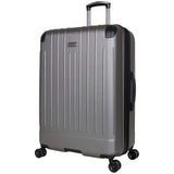 Kenneth Cole Reaction Flying Axis 28" Hardside Expandable 8 - Wheel Spinner Check - Size Luggage, Silver