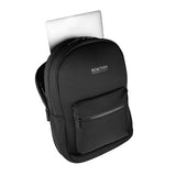 Kenneth Cole REACTION Logan Classic Neoprene Laptop Travel Work Backpack Bag, Black