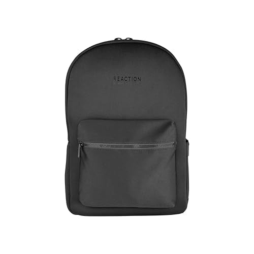 Kenneth Cole REACTION Logan Classic Neoprene Laptop Travel Work Backpack Bag, Black | Backpacks4Less