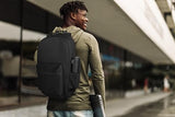 Kenneth Cole REACTION Logan Classic Neoprene Laptop Travel Work Backpack Bag, Black